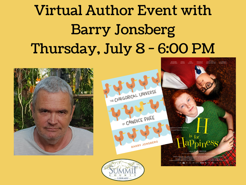 Author Event Barry Jonsberg