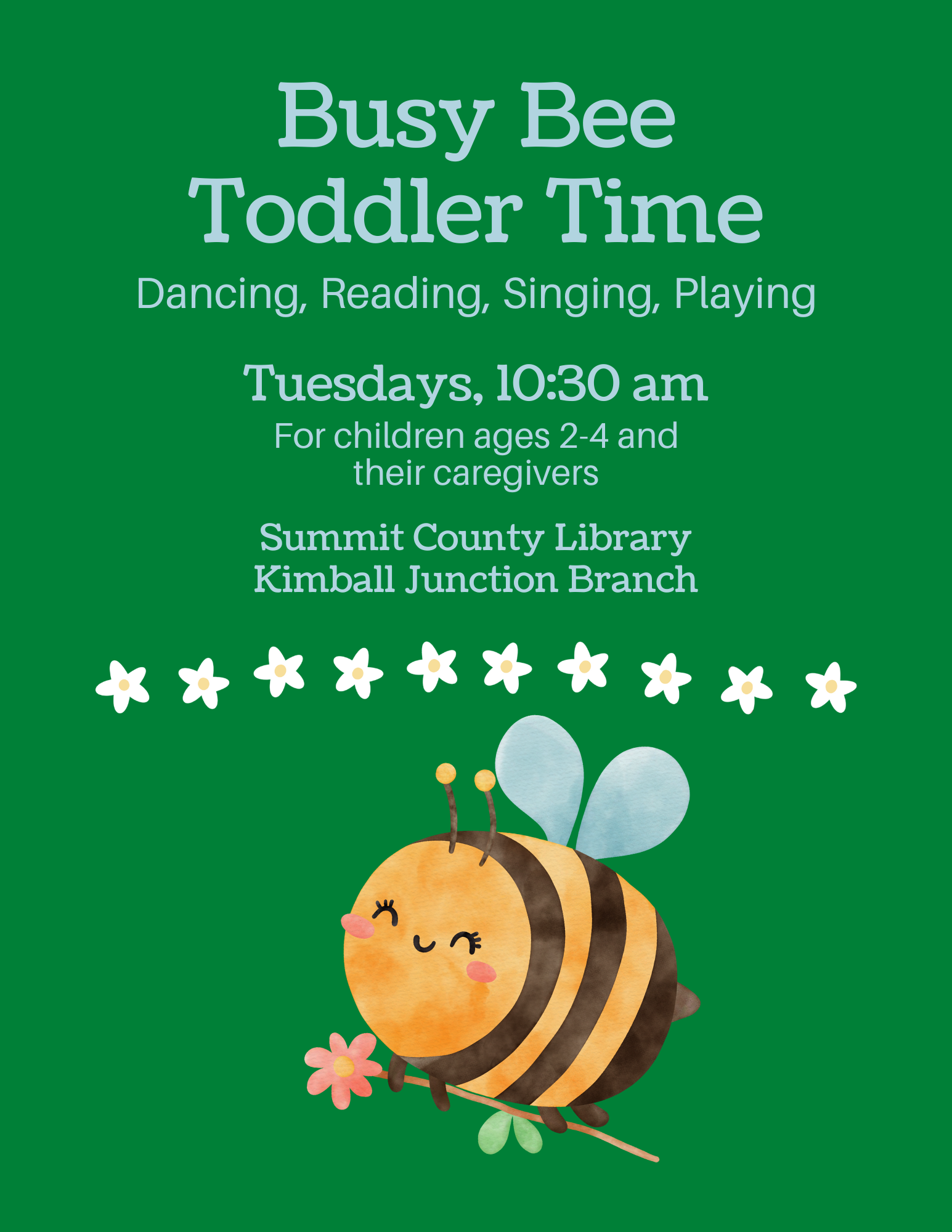 Busy Bee Toddler Time