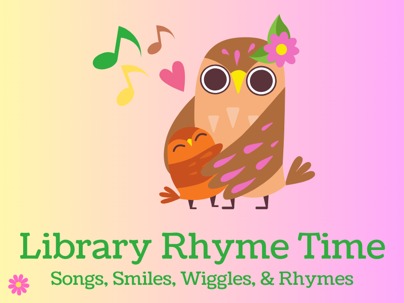 Library Rhyme Time at Coalville