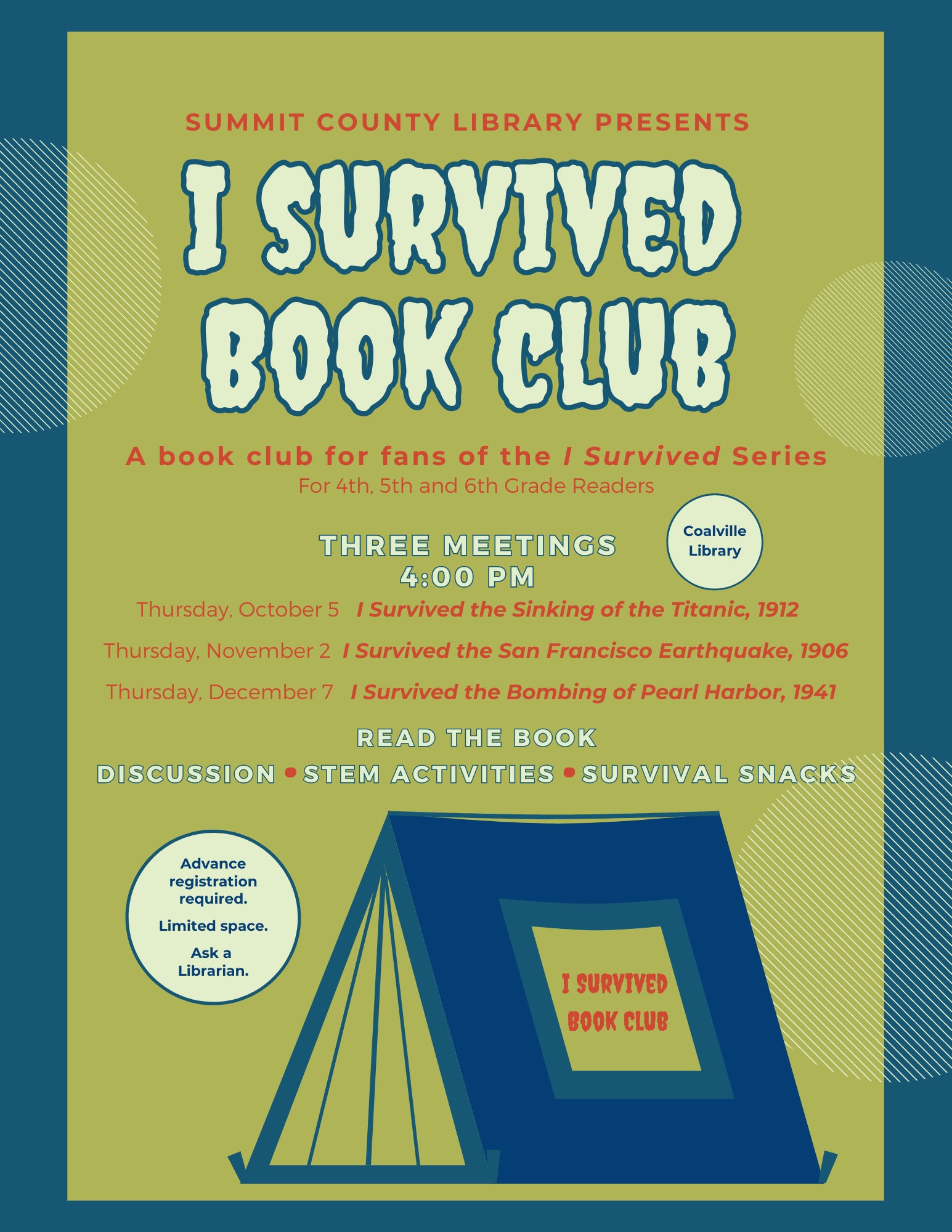 I Survived Book Club at Coalville
