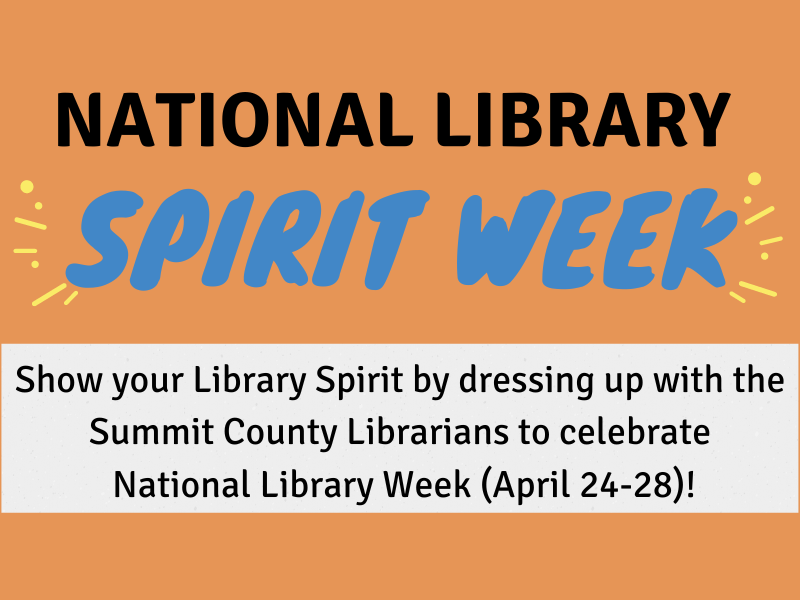 National Library Spirit Week