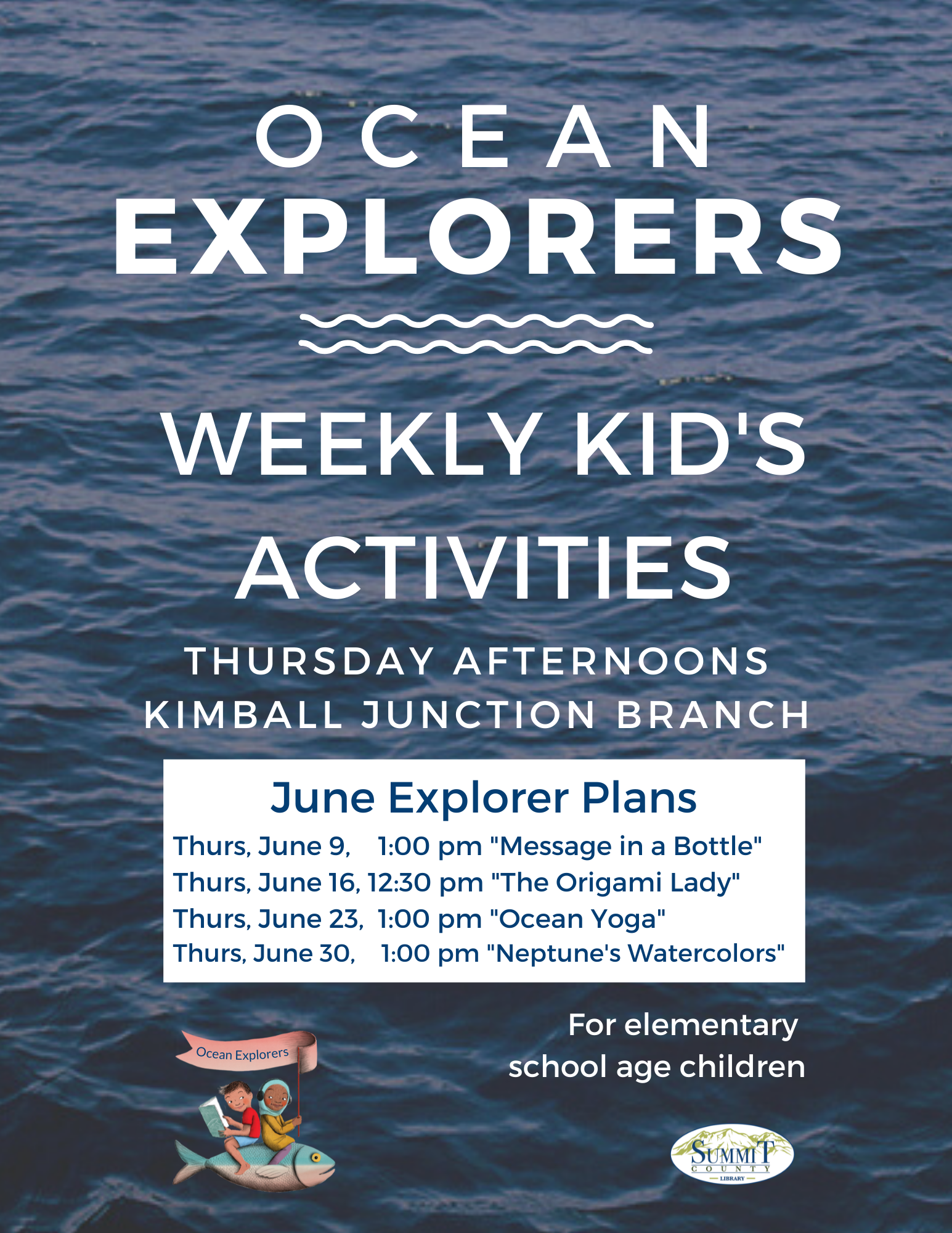 Ocean Explorers Weekly Kid
