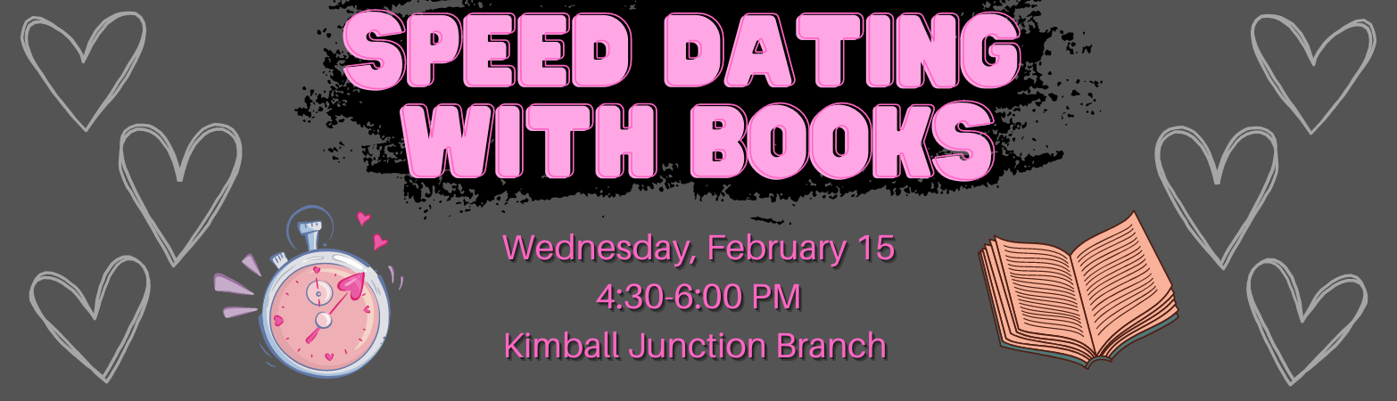 Speed Dating with Books 