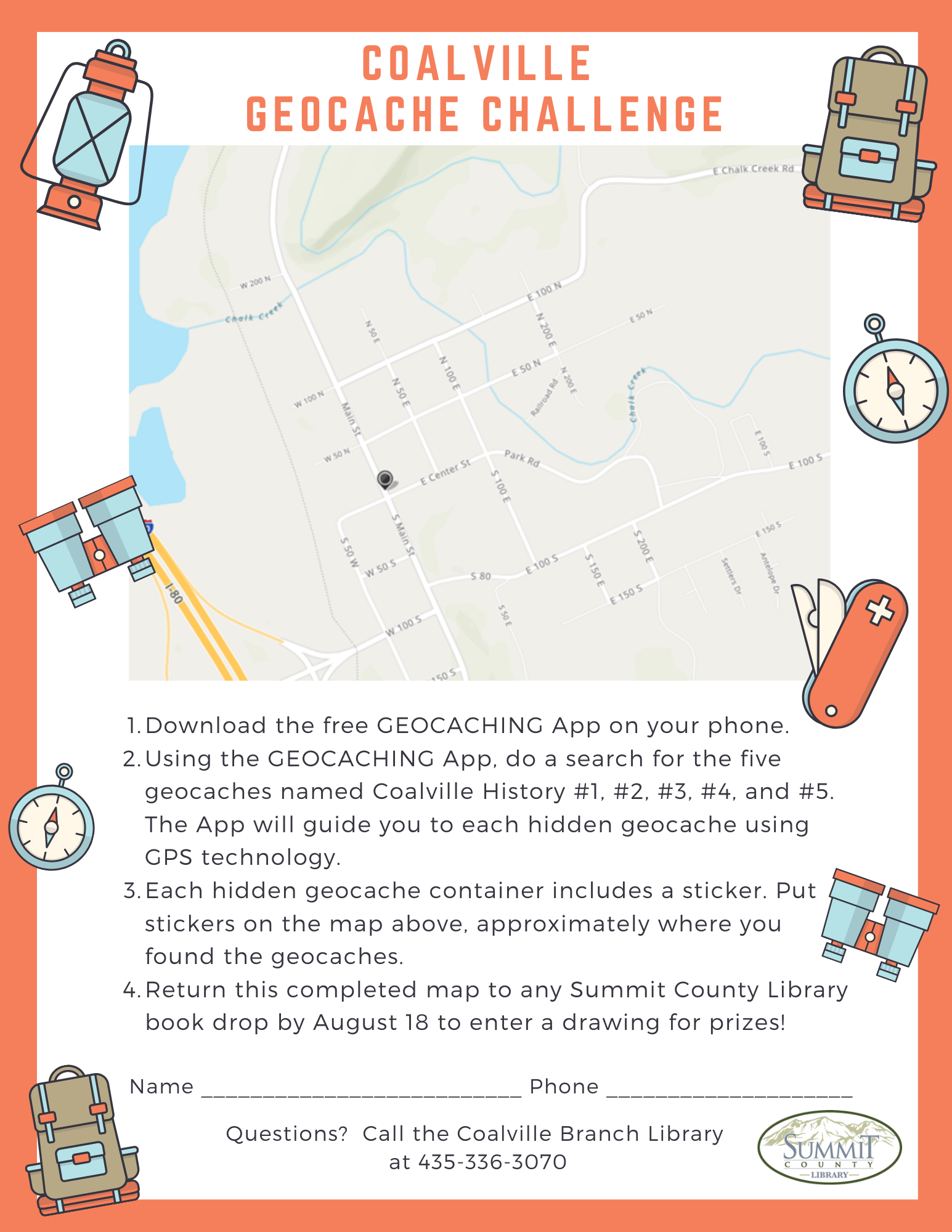 Coalville Geocache Challenge