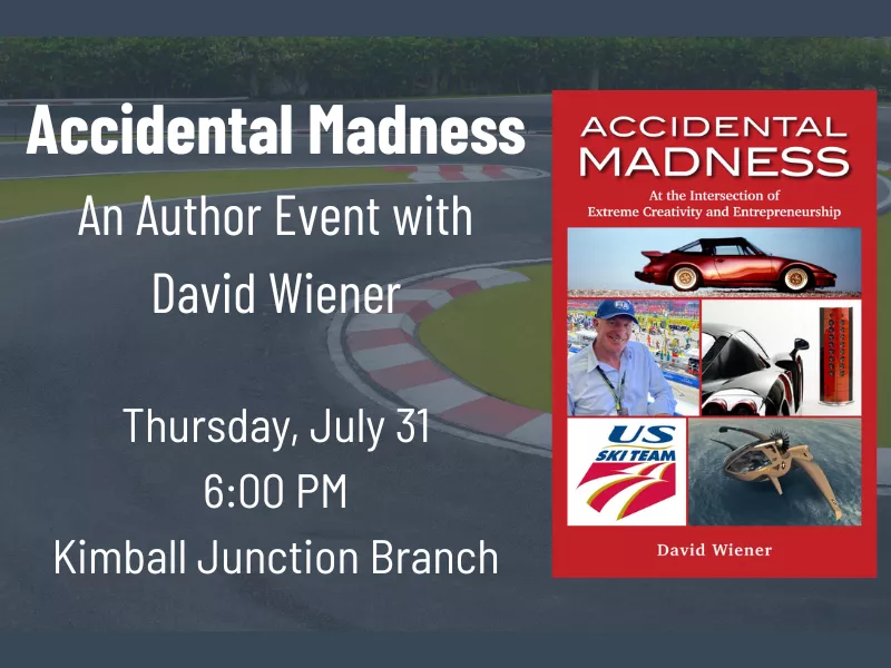 Accidental Madness - An Author Event with David Wiener