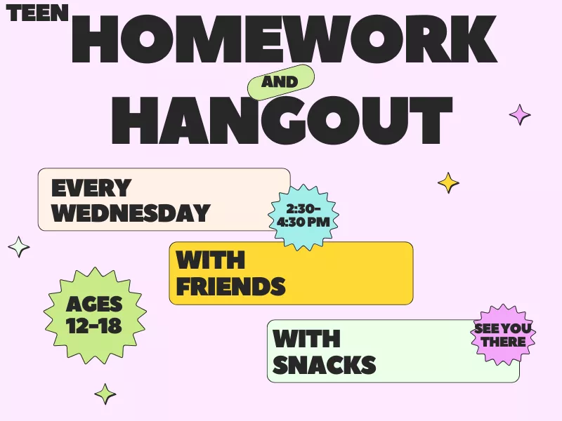 Teen Homework and Hangout