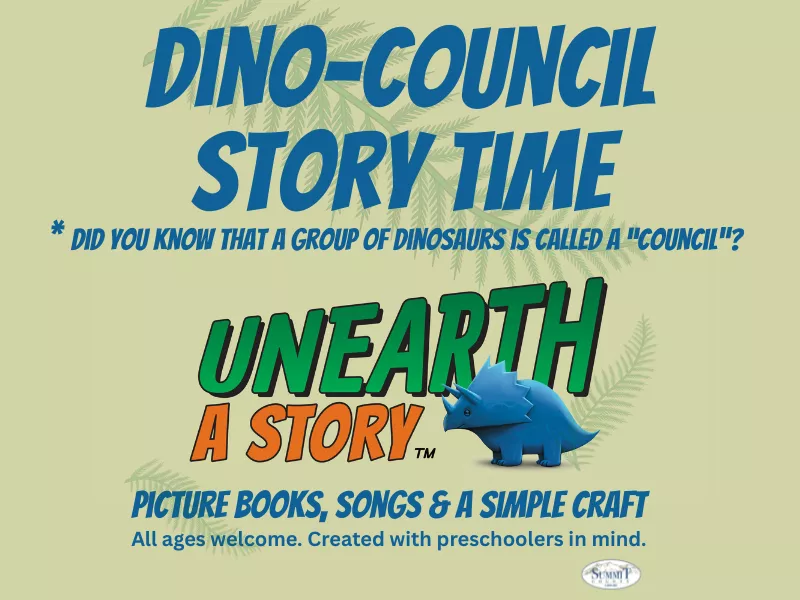 Dino-Council Story Times