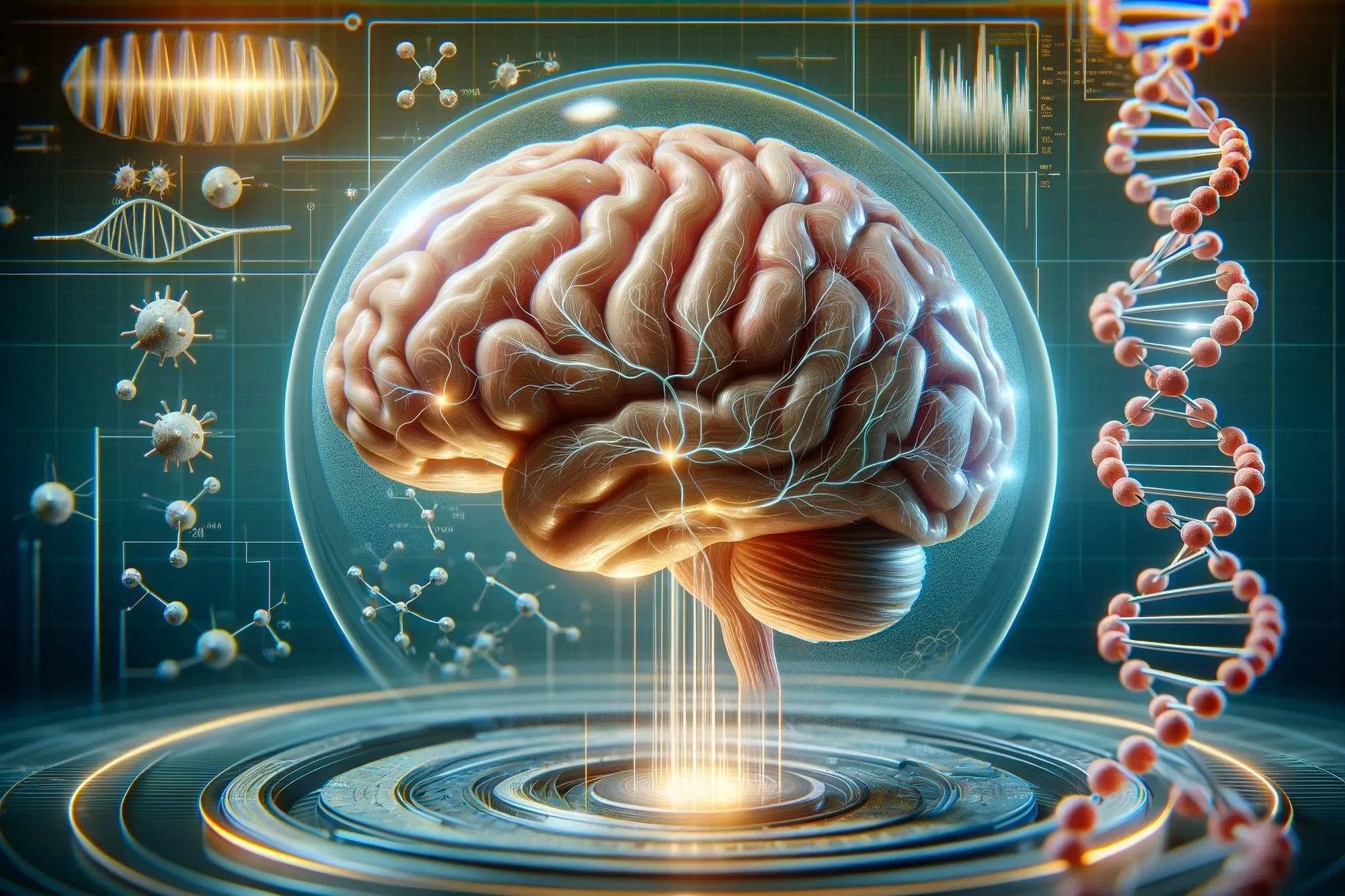 Graphic of Human Brain