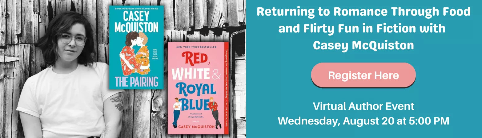 Casey McQuiston Virtual Author Event