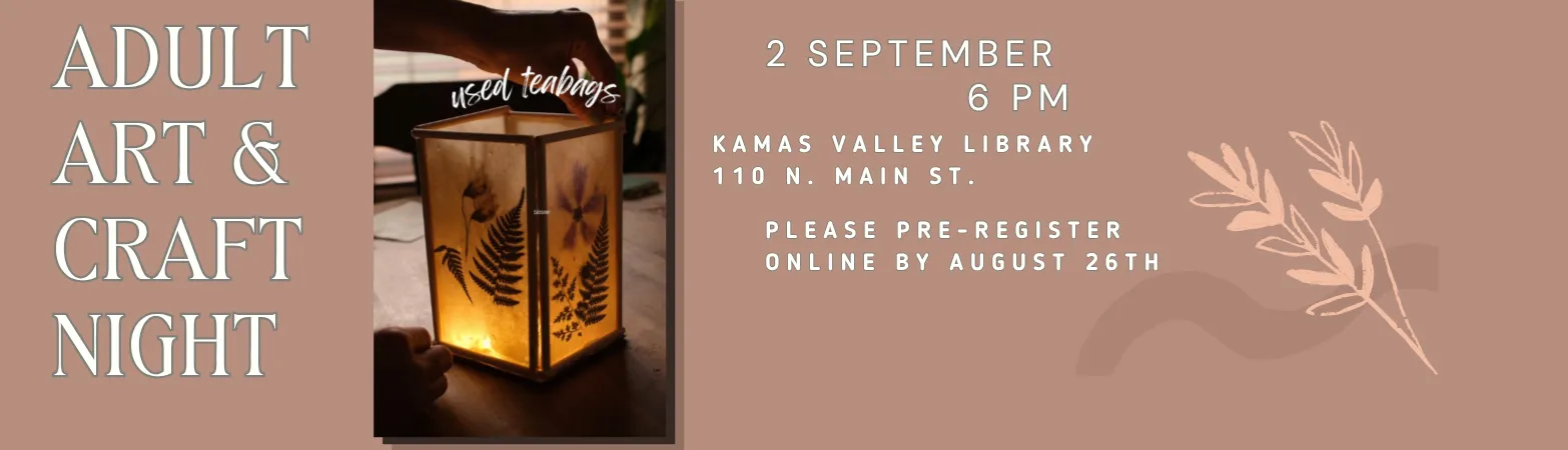 Adult Craft Night at Kamas