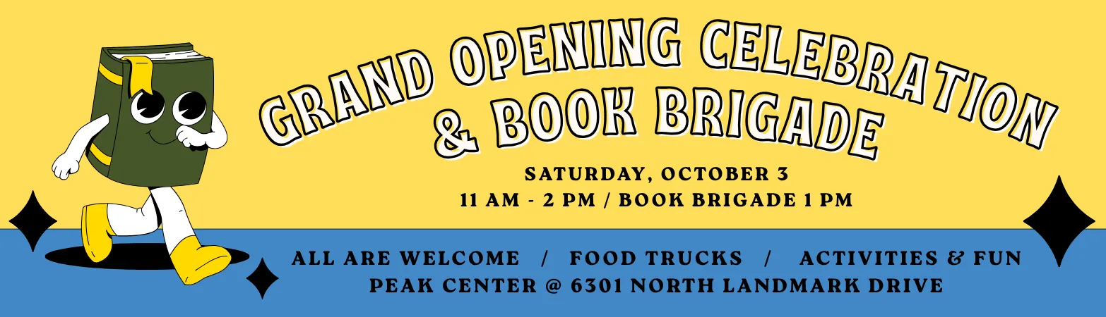 Grand Opening and Book Brigade