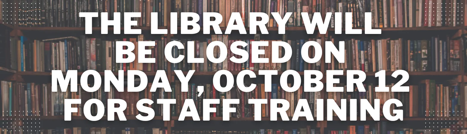 Staff Training Day Closure
