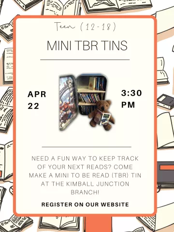 Teen Mini TBR Tins at Kimball