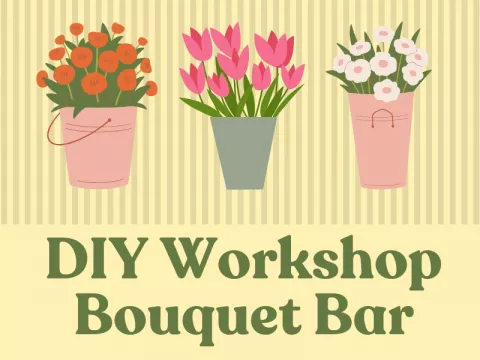 DIY Workshop Bouquet Bar