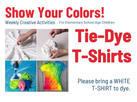 Kids' Tie Die T-Shirts at Coalville