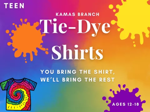 Teen Tie-Dye T-shirts at Kamas