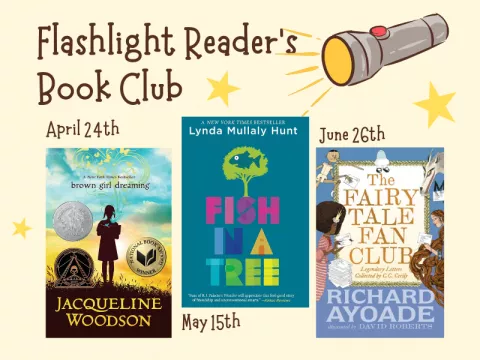 Flashlight Reader&#039;s Parent/Child Book Club through June 2025
