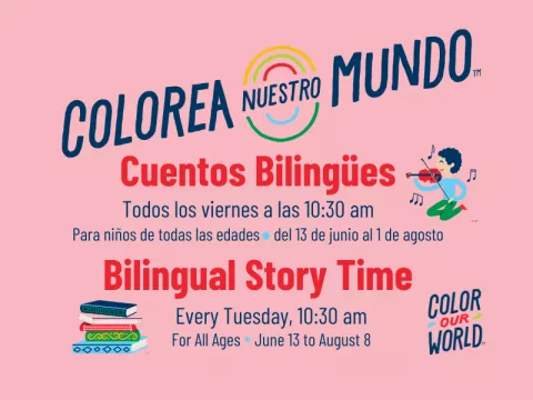 Hora de Cuentos Bilingües / Bilingual Story Time at the Kimball Junction Branch