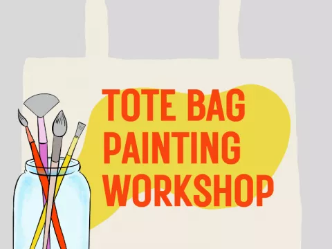 Tote Bag Painting Workshop at Kamas
