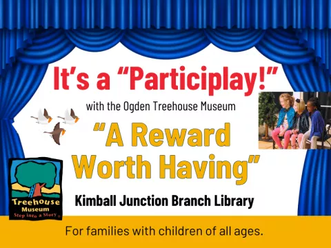 A Kid's "Participlay" at the Kimball Junction Branch