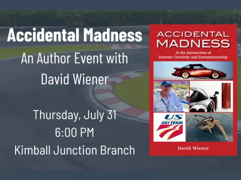 Accidental Madness - An Author Event with David Wiener