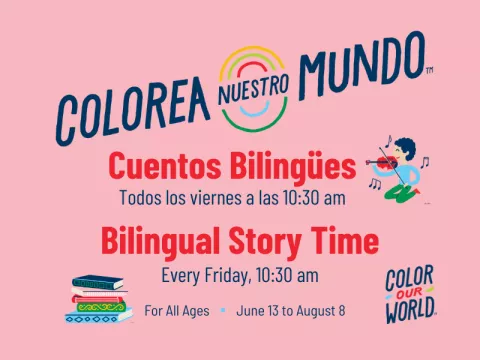 Hora de Cuentos Bilingües / Bilingual Story Time at the Kimball Junction Branch