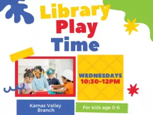 Library Play Time at Kamas