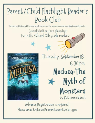 Flashlight Reader's Parent/Child Book Club--SEPTEMBER