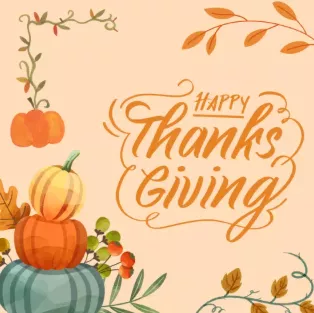 All Libraries Closed for Thanksgiving
