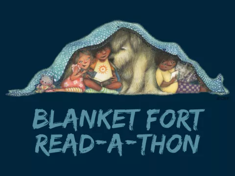 Blanket Fort Read-A-Thon at Kamas