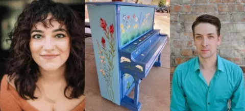 Art Piano Performance at Kimball Junction Transit Center