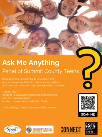 Ask Me Anything Youth Panel and Pizza Party at Kamas