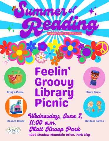 Feelin' Groovy Library Picnic at Matt Knoop Park